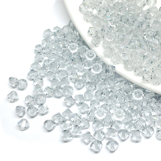 Cristal Tupi Austríaco de 4mm - 24und - Gris Claro