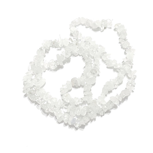 Chip de Piedra - Tira 80cm aprox - Cuarzo Cristal