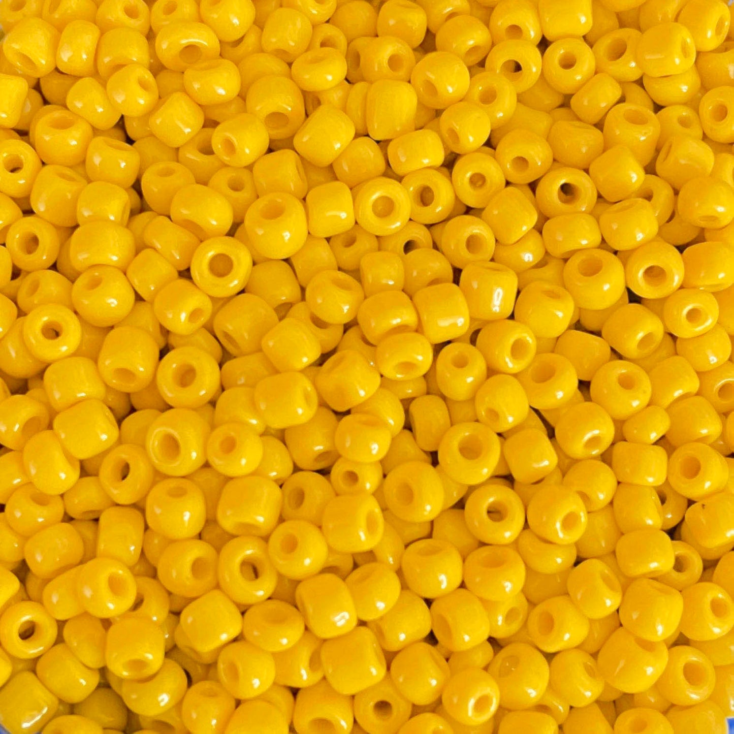 Mostacillón 6/0 - 4mm - 30gr - Amarillo Girasol