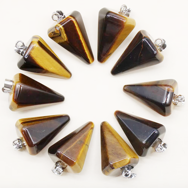 Colgante Pendulo de piedra - 20mm -  | A elección