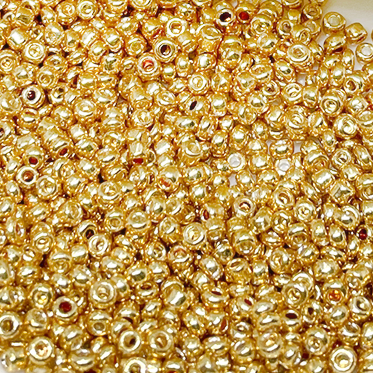 Mostacilla 11/0 - 2mm - 25gr - Dorado