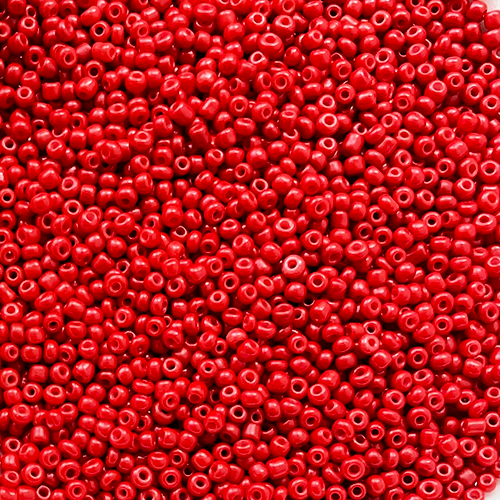 Mostacilla 11/0 - 2mm - 30gr - Rojo