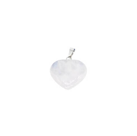 Colgante Corazón Piedra de 25mm - 1und - A Elección