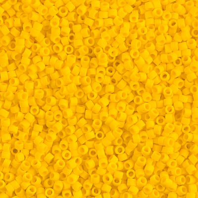 Délica Miyuki - 11/0 - 3gr. | DB1582 Amarillo Mate
