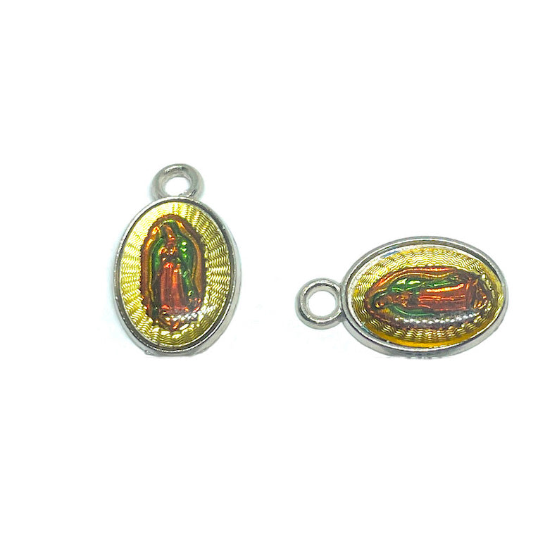 Colgantes Religiosos - Medalla M Vírgen de Guadalupe - 17mm - 1und.