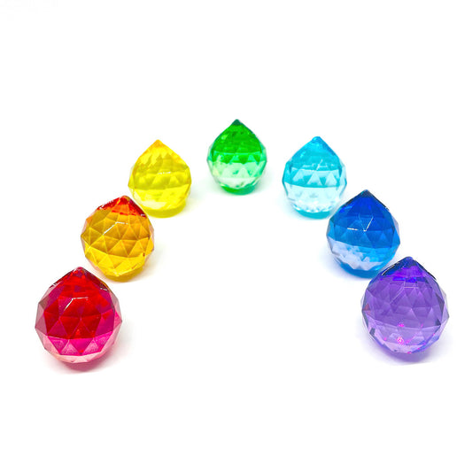 Prismas 7 Chakras - 20mm - Set 7 und