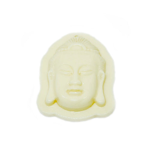 Colgante de Resina - Cara Buda - 5cm