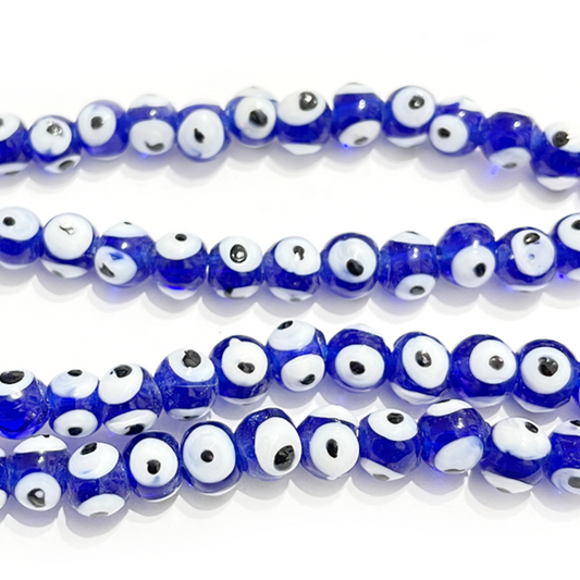 Ojo Turco Azul - 8mm - Hoyo amplio